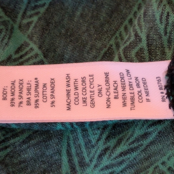 VS Green and Black Bra Tops Halter Dress L - Picture 10 of 14